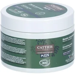 Cattier, Bartpflege, Men Pflegender Balsam für Bart und Haar Bio 90g (90 ml)