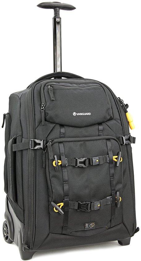 49T - Rollkoffer für Fotoausrüstung, schwarz, Außenmaße: 375x230x540 mm, Rollkoffer