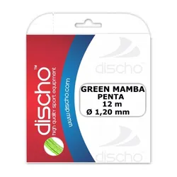 Tennissaite - Discho - Green Mamba PENTA - 12 m - 1,20 mm