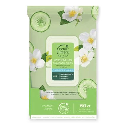 Petal Fresh - Pure Brightening Cucumber & Citrus Cleansing Wipes (Reinigungstücher Gesicht) (PF70342)