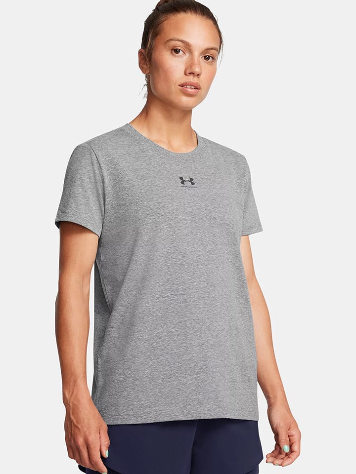 Under Armour Trainingsshirt in Grau - M