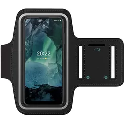 SmartFitness Nokia G11 Handy Sport Armband, Smartphone Sportarmband, Schwarz