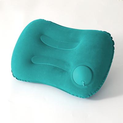 Healfit Counter Camping Pillow, Ultra Soft Car Pillow, Portable Comfortable Inflatable Pillow For Neck Lumbar Support green