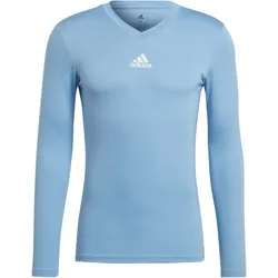 adidas Team Base langarm Funktionsshirt Herren GN7507 - team light blue XL