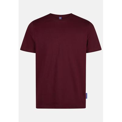 T-Shirt SALZHAUT "Shirt DIEK", Herren, Gr. 4XL, rot (merlot), Obermaterial: 100% Baumwolle CO., Shirts T-Shirt