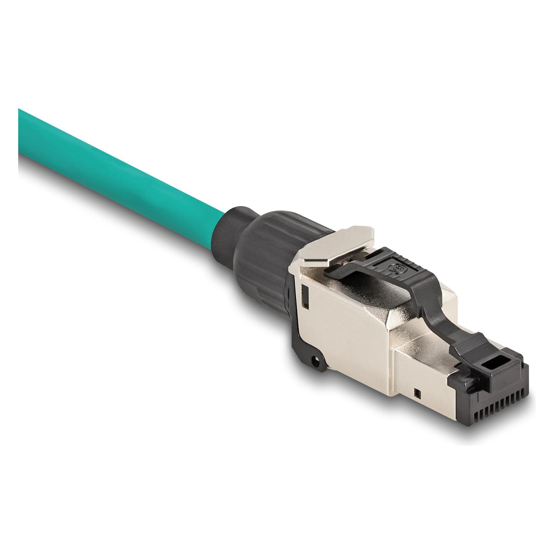 Delock RJ45 Stecker feldkonfektionierbar Cat.6A (Netzwerkkabel Stecker) (86016)