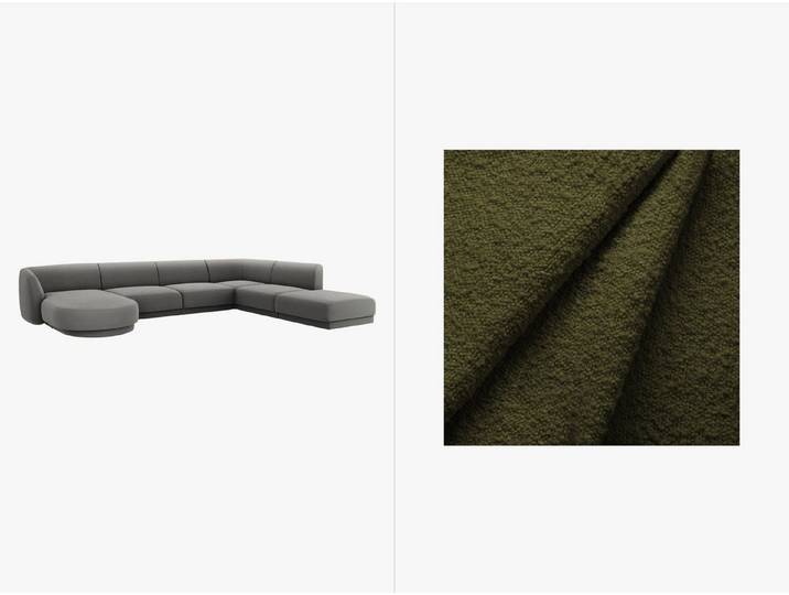 Micadoni Ecksofa Miley, Panorama 6-Sitzer