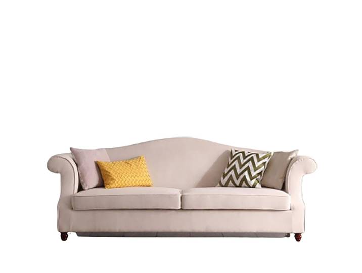 Xlmoebel 3-Sitzer Elegantes Stoffsofa im modernen Lounge-Design mit Relax-Funktion, Sofa 3 Sitzer 1 Teile, Hergestellt in Europa
