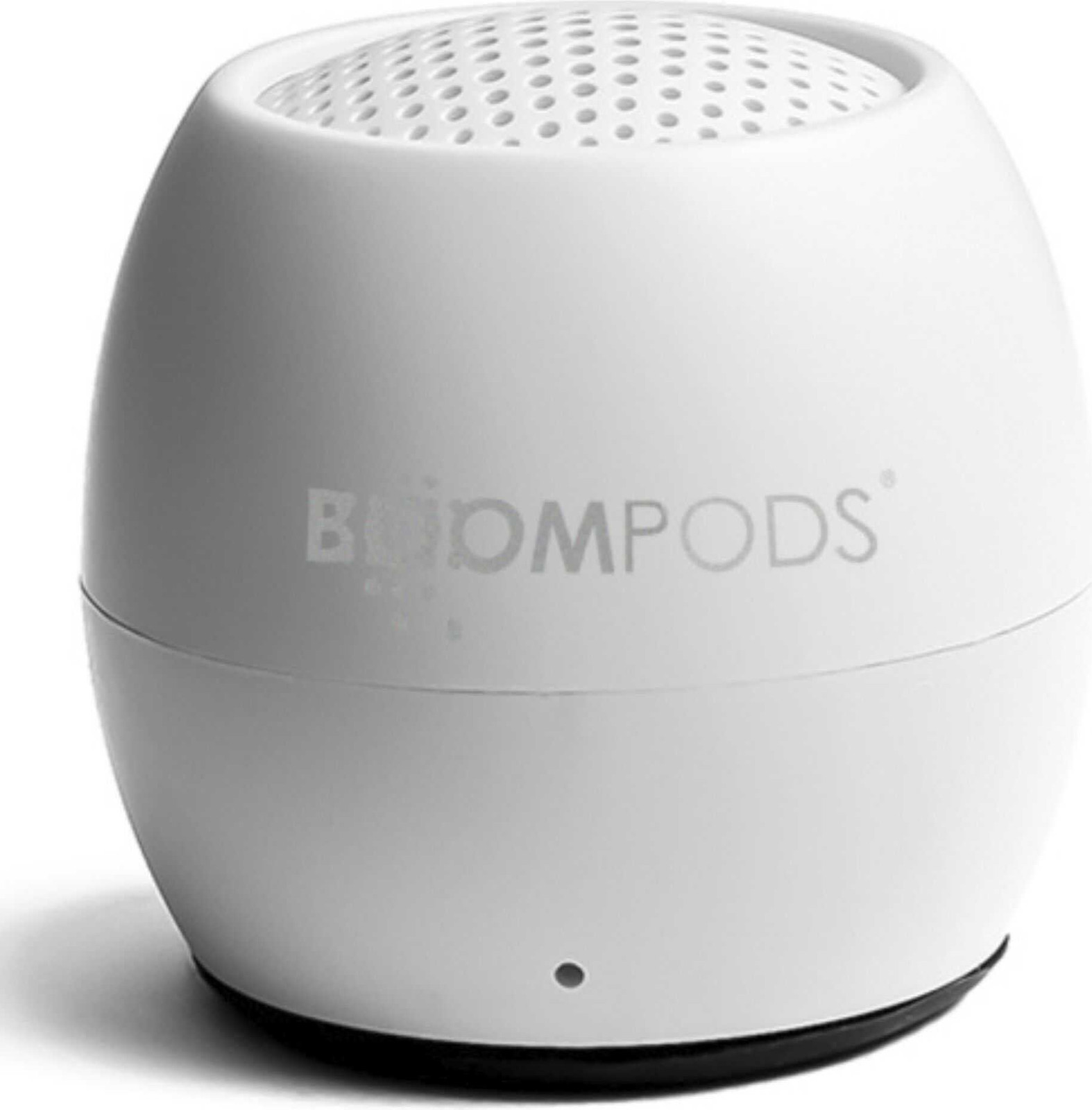 Boompods Zero Talk Alexa draadloze draagbare mono-luidspreker, wit