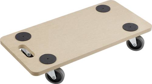 Meister Werkzeuge 0821300 Plattformwagen MDF Traglast (max.): 200kg 110mm Anzahl Lenkrollen 4