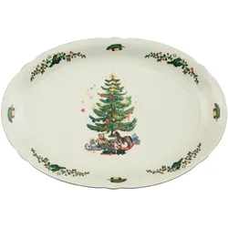Seltmann, Serviergeschirr, Marie-Luise Oval Weihnachten 34.1 x 26.3 cm