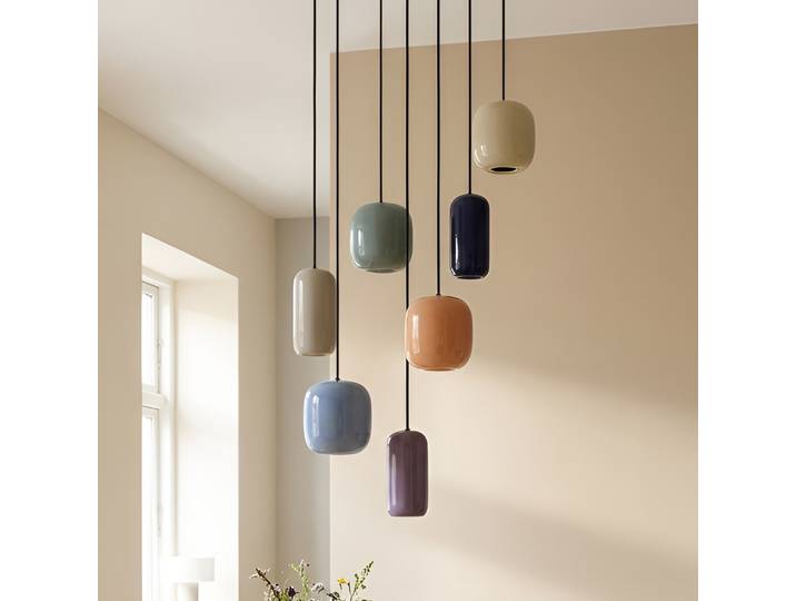 Narion 7 Cluster Suspension Multi - Lucande - Salon / séjour - Design - Métal - Multi-ampoules