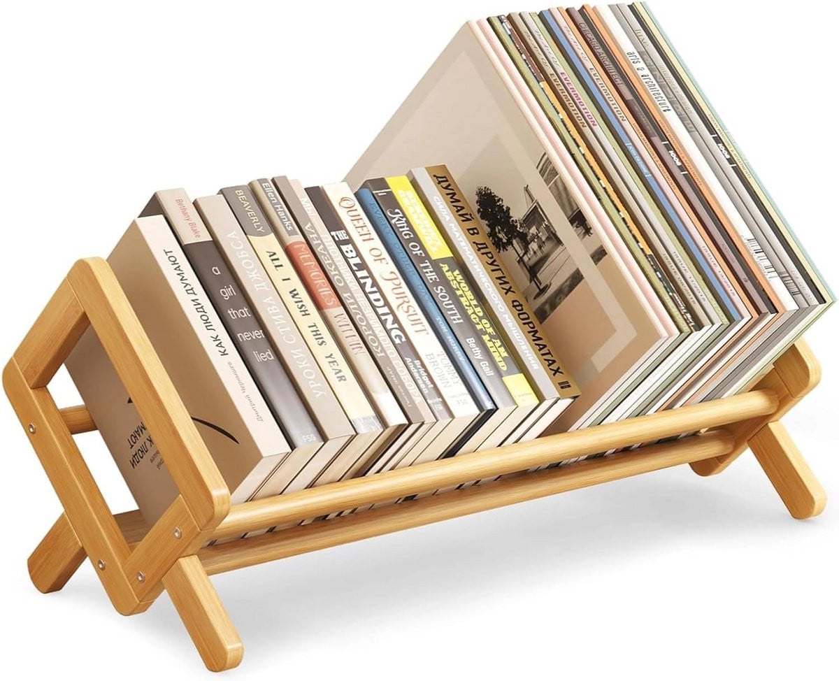Kantelbare kinder boekenplank desktop opbergrek voor de slaapkamer