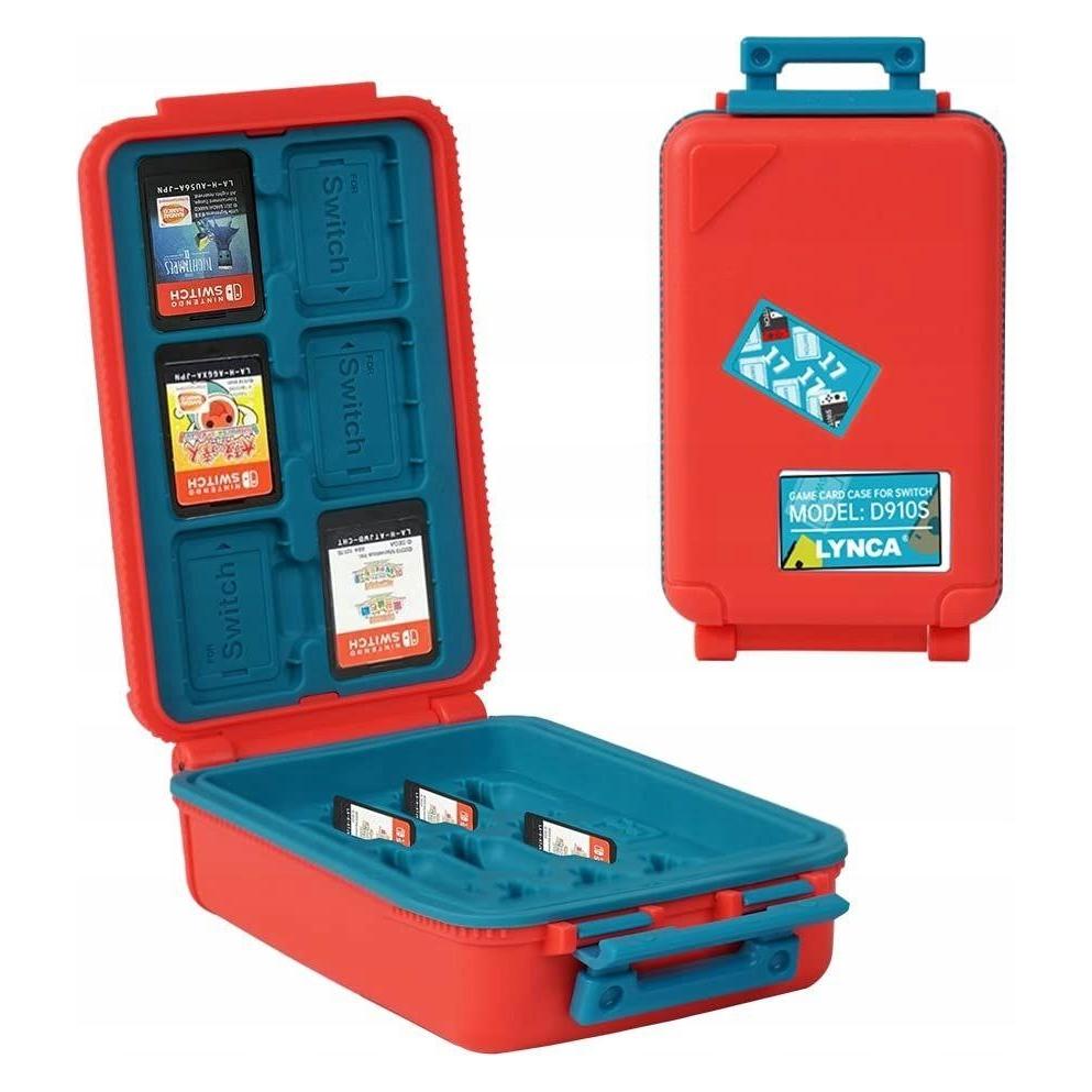 PudeŁko FuteraŁ Etui Case Pokrowiec Na 17x Gry Do Nintendo Switch Oled Lite / D910s (Switch, Switch Lite, Switch OLED) (LYNCA)