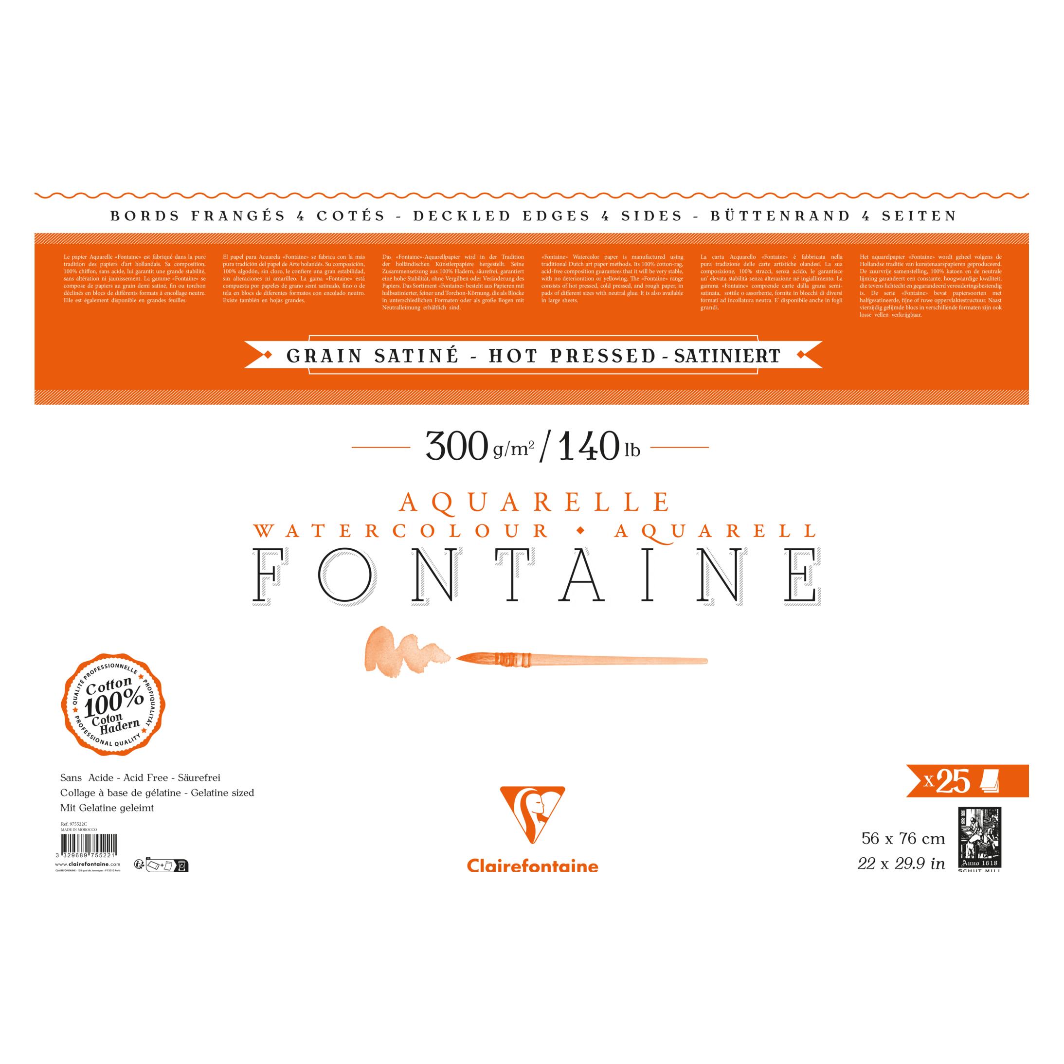 Clairefontaine Fontaine-Papier (300 g/m²) (975522C)