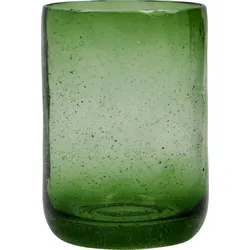 HDWah Zahnbürstenbecher grün, Glas