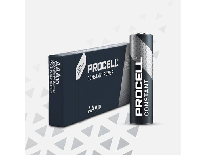 Batterij Duracell Industrial Alkaline AAA / LR3 - 10 stuks