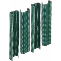 GAH, Gartenzaun, Drahtklammern grün 22 mm 800 Stück