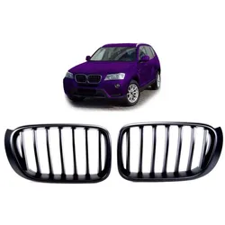 Sport Performance Kühlergrill Schwarz Matt passend für BMW X3 F25 X4 F26 2014