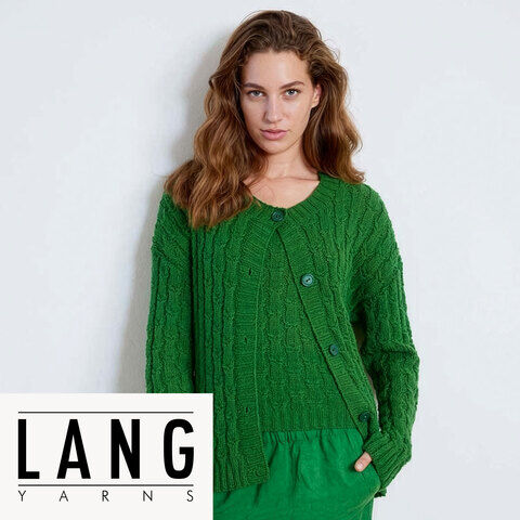Strickanleitung – Jacke "Kyoko" aus Lang Yarns Ananas