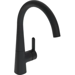 Hansa HANSADESIGNO Style Küchenarmatur 5101228333 Hebel seitlich, schwenkbar, Ausladung 219mm, matt-schwarz