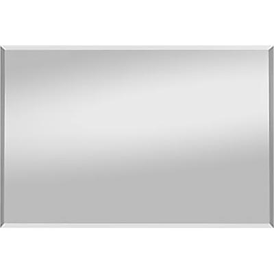 Spiegel MÄUSBACHER "Bonnie", transparent, B:90cm H:70cm T:2cm, Holzwerkstoff, Spiegelglas, Spiegel, Wandspiegel mit Steilfacette