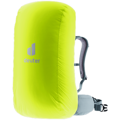 Rucksack-Regenschutz DEUTER "Raincover I 20-35 L", gelb (neon), Regenschutz, B/H/L: 30cm x 60cm, wasserdicht, mit PU-Beschichtung, reflektierende Elemente, B:30cm H:60cm