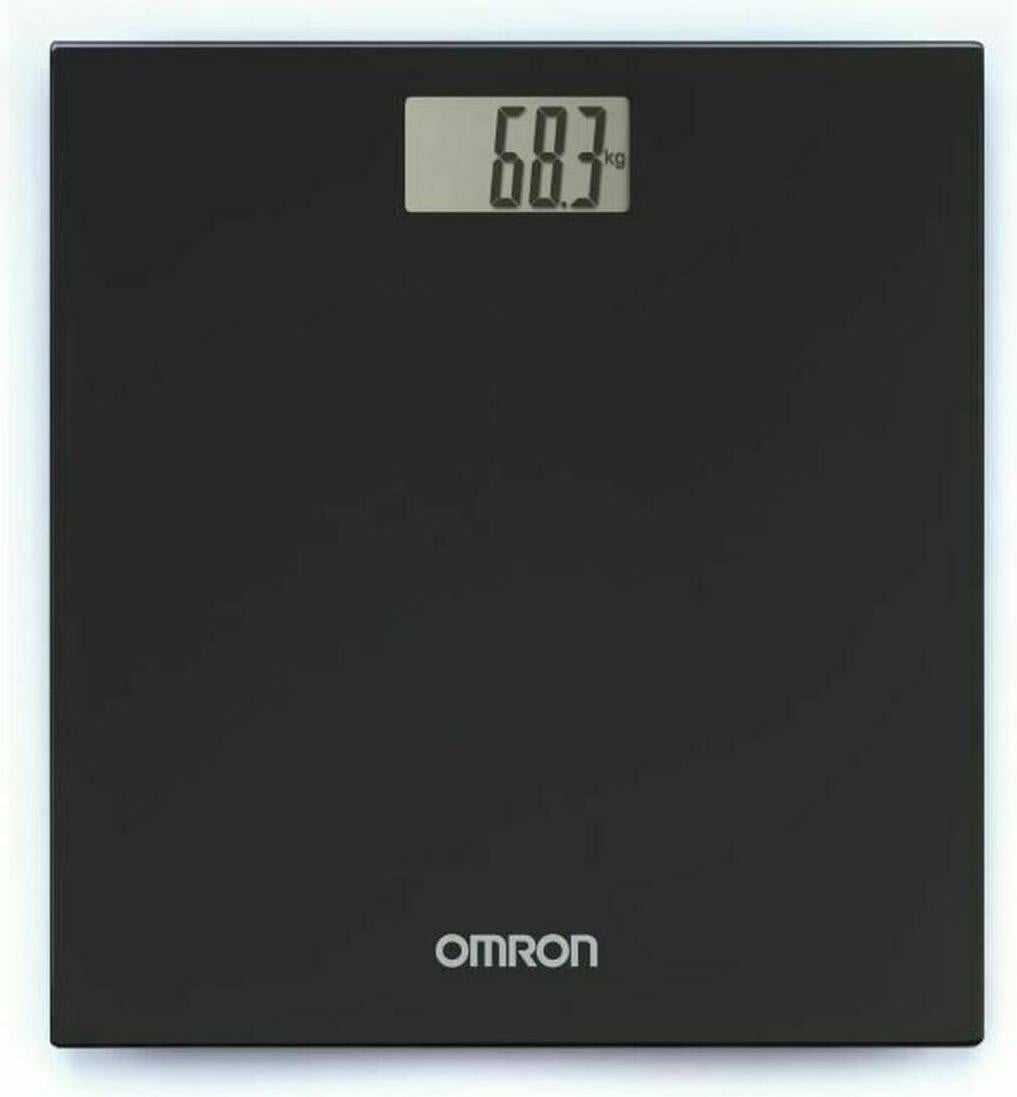 Omron HN-289-E persoonlijke elektronische weegschaal, zwart