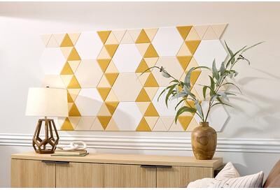Felt Right Honeysuckle   Sound Dampening Pinnable Tiles