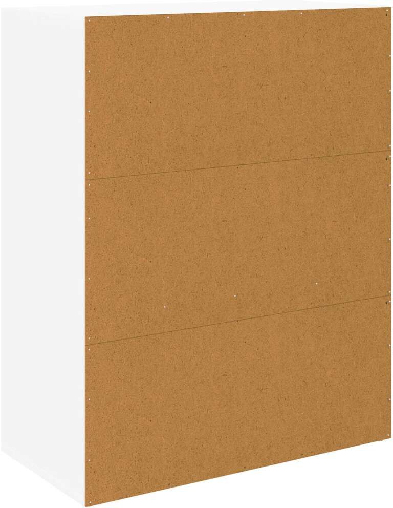 vidaXL Buffet blanc 60x30x75 cm bois d'ingénierie