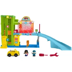 Mattel, Krabbeldecke + Spielbogen, Fisher-Price - Little People Car Center (Nordics) (HRC60)