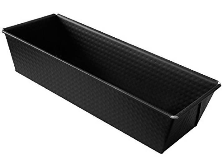 Zenker Kastvorm 25 cm PURE, koningstaartvorm met antiaanbaklaag, hoogwaardige bakvorm (kleur: zwart), hoeveelheid: 1 stuk