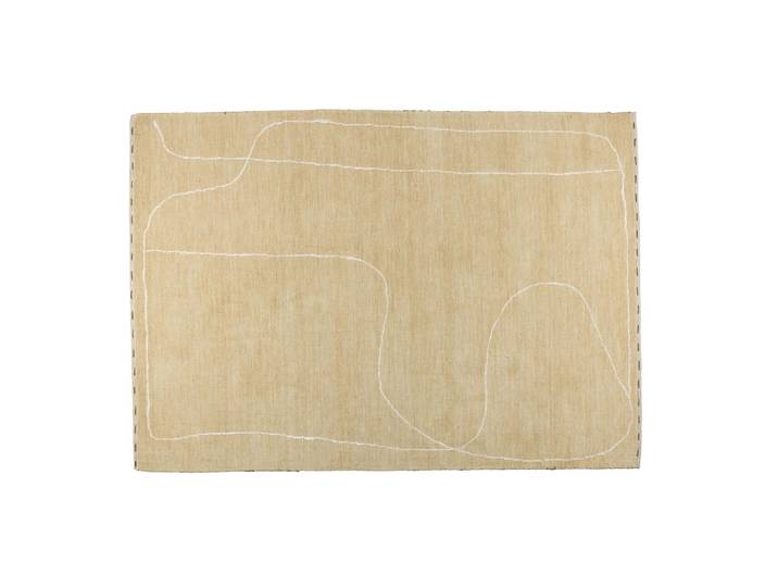 Teppich Zuiver Doodle 200 x 300 cm, Beige, Neu