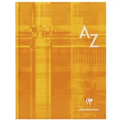 5x Clairefontaine, Heft + Block, Adressbuch Stab 17x22cm (17 x 22 cm, Kariert, Weicher Einband)