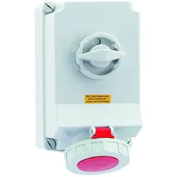 Bals Elektrotech. Wandsteckdose abschaltbar 16604