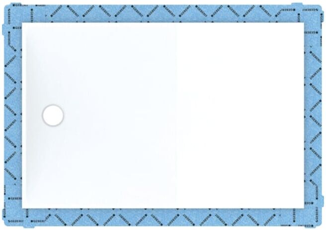 Geberit Receveur de douche rectangulaire Setaplano blanc alpin, 160x90x4,5 cm (154277111)