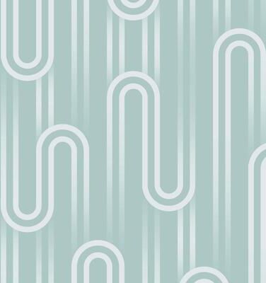 Envy Ups n Downs Pistachio Wallpaper