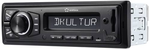 Renkforce RF-ARAR-400 Autoradio inkl. DAB-Antenne, DAB+ Tuner, Bluetooth-Freisprecheinrichtung