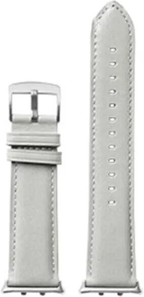 INF Echtes Lederarmband für Honor Watch 5 Weiß