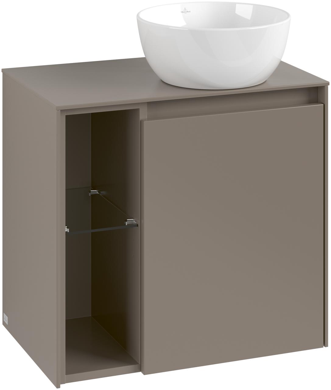 Villeroy & Boch Waschtischunterschrank Collaro 600x548x380mm m. Bel. 1trg. A:re Waschtisch re Stone C151B0RK