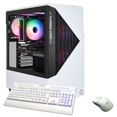 GAMEMAX Gaming-PC "Horizon 7741 Intel Core i5 14400F RTX 5060Ti 32GB DDR4 1TB SSD", schwarz (weiß, schwarz), Microsoft Windows 11 Home (64 Bit), 32 GB RAM 1.000 GB SSD, Desktop-PCs, Windows 11