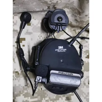 Verbesserte Version Taktische Kopfhörer Helmversion Comtac XPI Pickup Noise Cancelling Kopfhörer