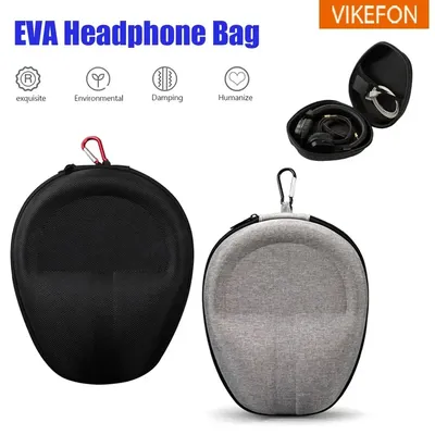 Kopfhörer Fall EVA Hard Shell Headset Schutz Box Reise Kopfhörer Tragetasche für Xiaomi Audio-Technica Drahtlose Lagerung Tasche