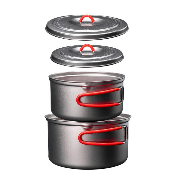Evernew Ti U.L. Pot Set 900 & 1300
