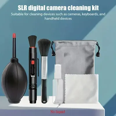 1-teiliges Kamera-Reinigungsset für spiegellose DSLR-Kameras, Sensor-Objektiv-Reinigungsset mit Luftgebläse-Bürste für Canon Nikon Sony Kamera.