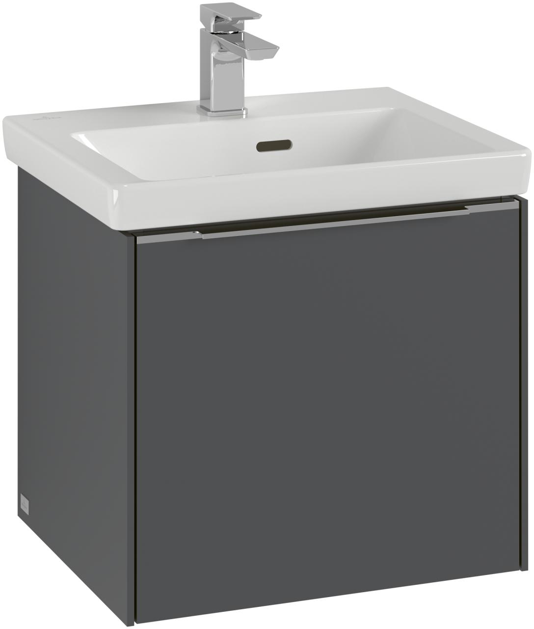 Villeroy & Boch Waschtischunterschrank Subway 3.0 C580L1 473x429x408mm m. Bel. 1 Ausz. Waschtisch mi C580L1AA