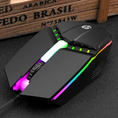 Neue USB Verdrahtete Computer Maus 1000 DPI Mäuse Stumm Taste Für Laptop PC Computer Gamer Verdrahtete Maus Gaming Maus