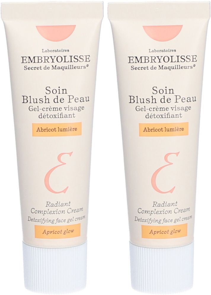 Embryolisse Soin Blush de Peau Abricot à l’acide hyaluronique x2 2x30 ml
