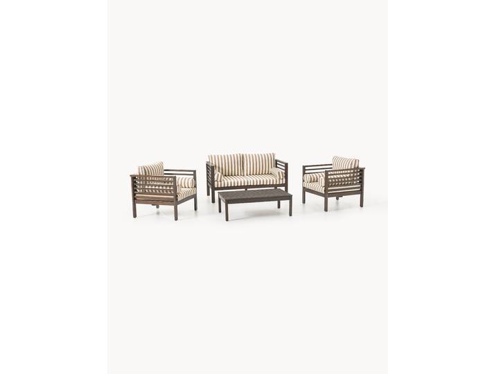 Garten-Lounge-Set Bo aus Akazienholz, 4er-Set