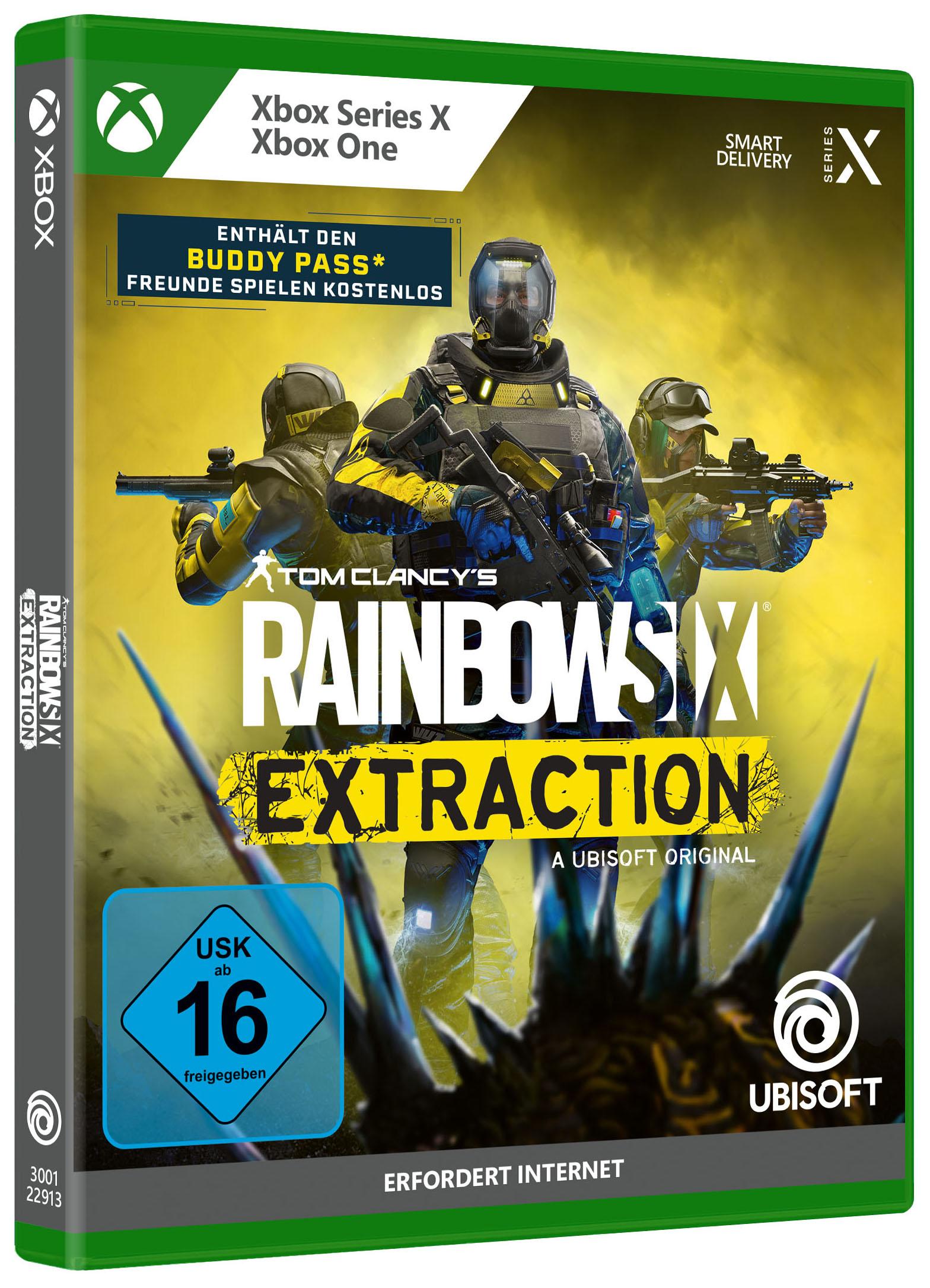 UBISOFT Spielesoftware "Rainbow Six Extraction", gelb (ohne farbbezeichnung), Xbox Series X, Spielesoftware